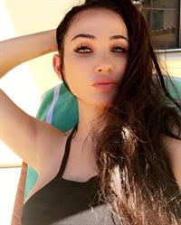 Kristina Basham taking a selfie