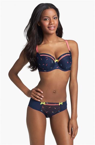 Ebonee Davis in lingerie