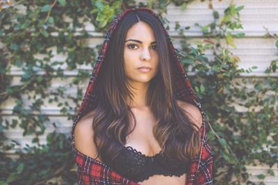 Kyra Santoro in lingerie