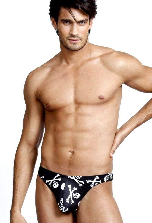 Francis Cadieux in lingerie