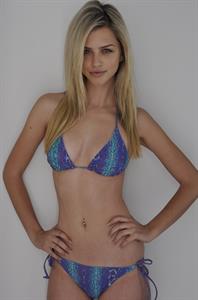 Marina Laswick in a bikini