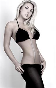 Mallory Clark in lingerie