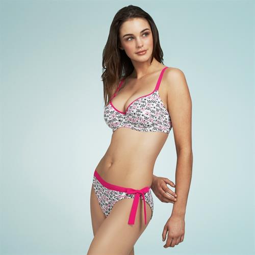 Violet Budd in lingerie