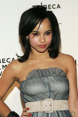 Zoe Kravitz at the 9th annual Tribeca Film Festival