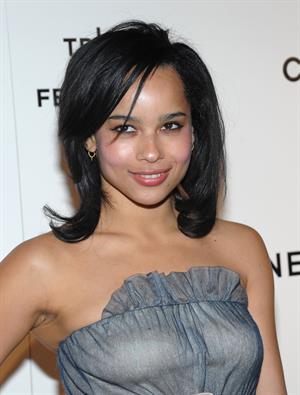 Zoe Kravitz at the 9th annual Tribeca Film Festival