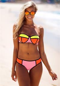 Natalie Jayne Roser in a bikini