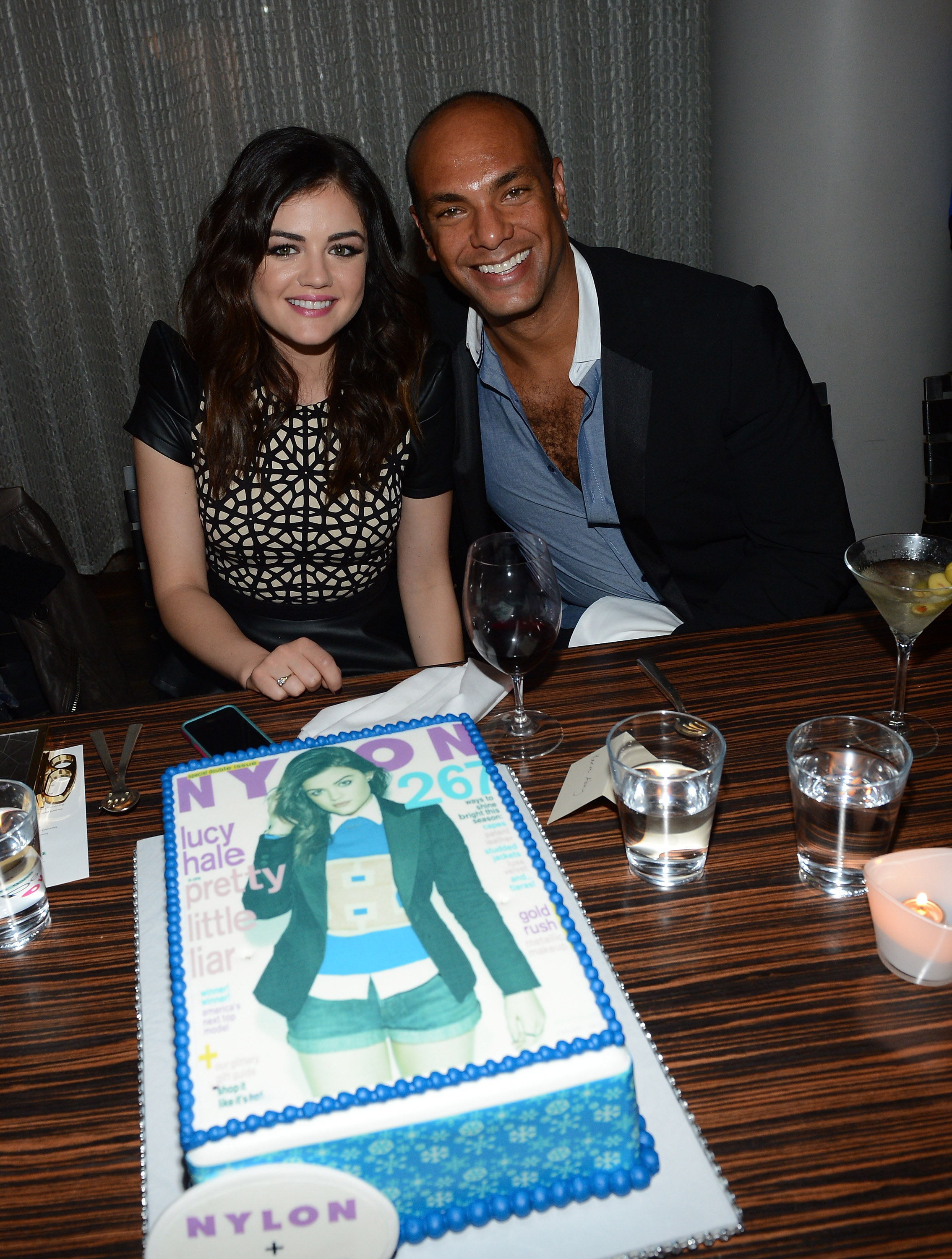 Lucy Hale NYLON celebrates Dec/Jan Cover Star Lucy Hale in Los Angeles 12/7/12 