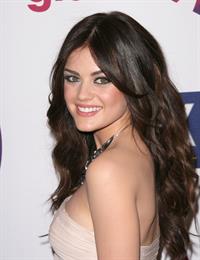 Lucy Hale at the GLAAD Awards in LA April 10, 2011
