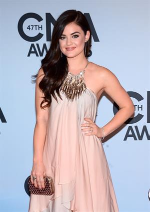 Lucy Hale at the 47th annual CMA Awards