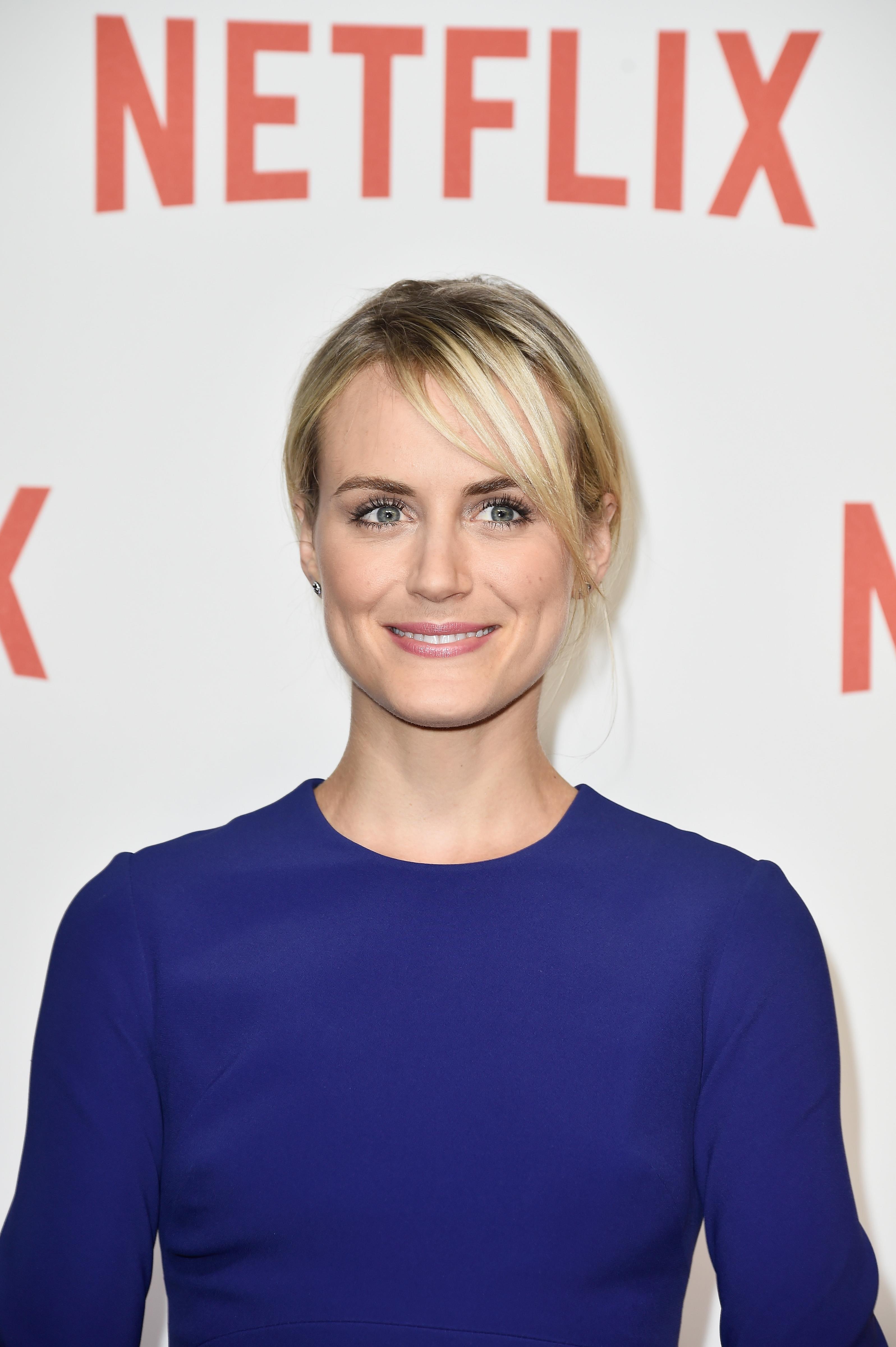 Taylor Schilling Pictures Netflix Launch Party, Paris, Sept 15, 2014