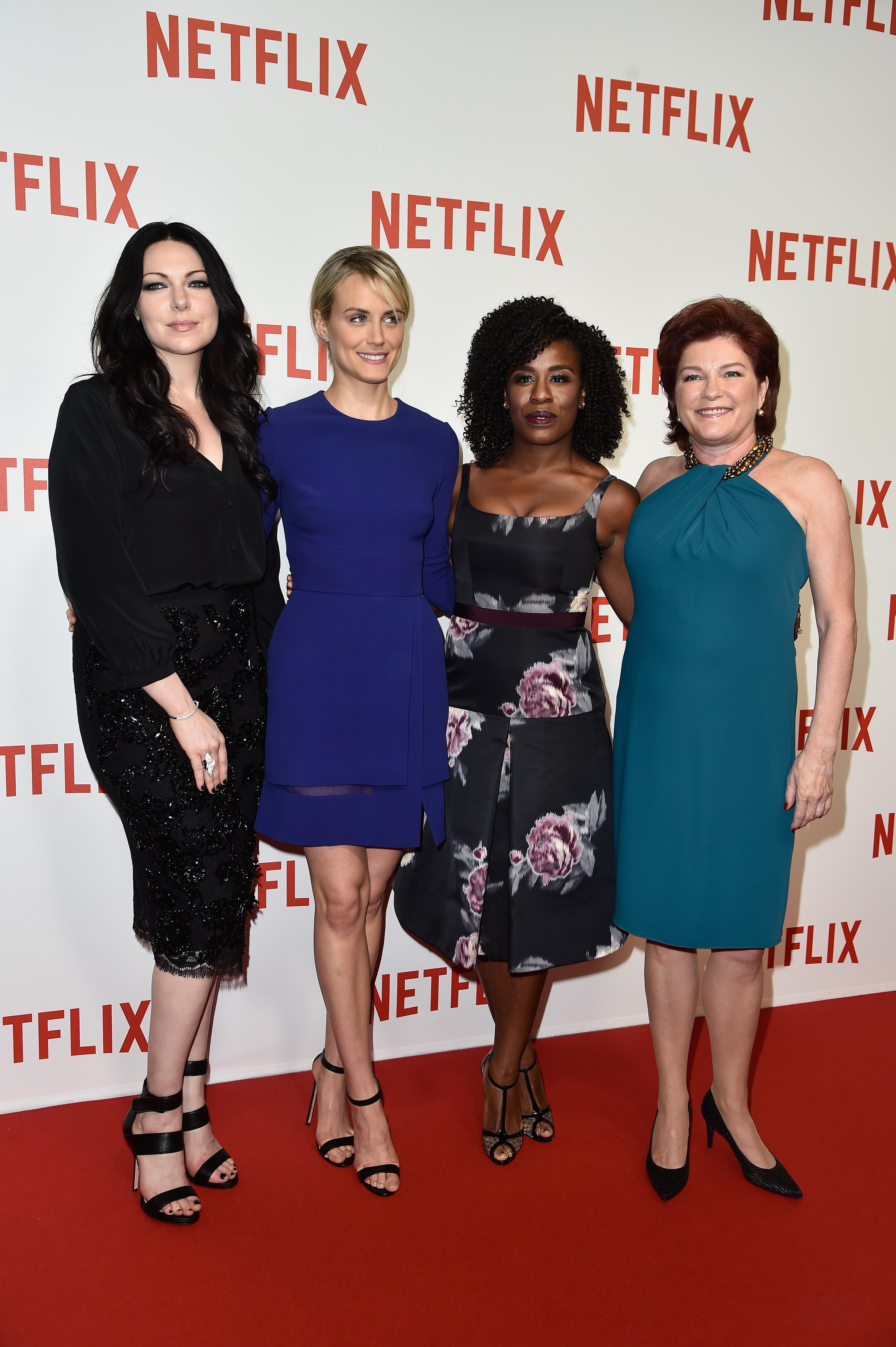 Taylor Schilling Pictures Netflix Launch Party, Paris, Sept 15, 2014