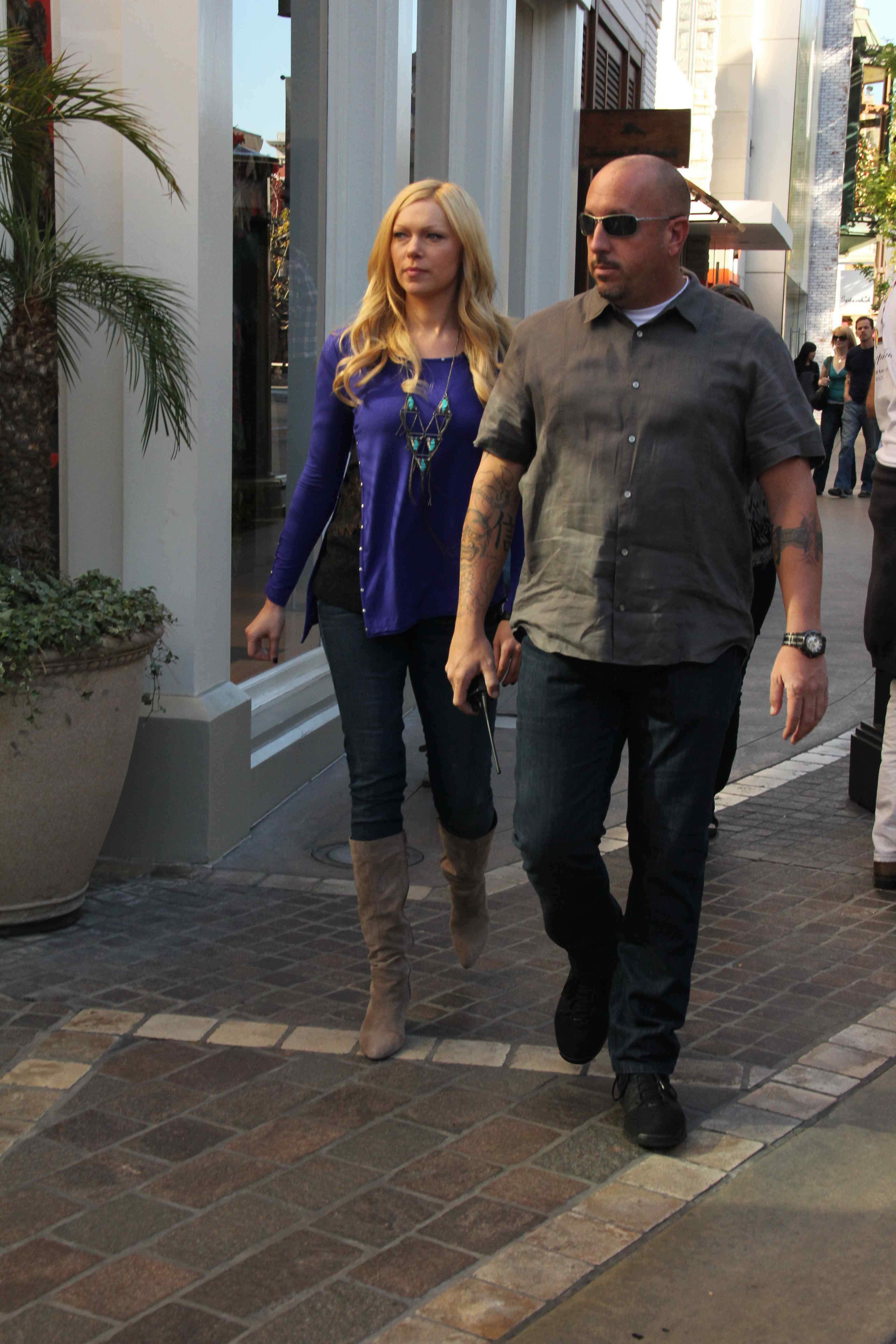 Laura Prepon at The Grove in Los Angeles on January 5, 2012