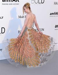 Elle Fanning showing off pasties at amfAR’s 23rd Cinema Against AIDS Gala