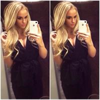 Anna Nyström taking a selfie