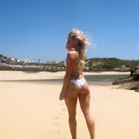 Anna Nyström in a bikini - ass