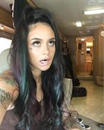 Kehlani taking a selfie