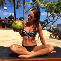 Kayla Itsines in a bikini