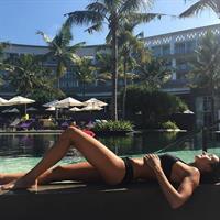 Kayla Itsines in a bikini