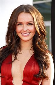 Camilla Luddington attends True Blood Season 5 premiere in Los Angeles on May 30, 2012