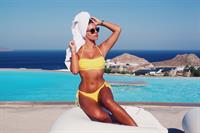 Natasha Oakley in a bikini