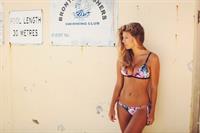Natasha Oakley in a bikini