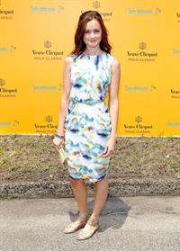 Alexis Bledel at the 2010 Veuve Clicquot Manhatten Polo Classic on June 27, 2010