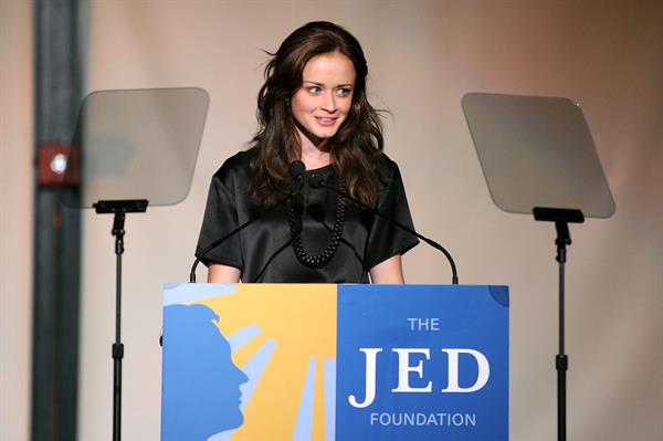 Alexis Bledel at the Jed Foundation's 9th Annual Infinite Possibilities Gala October 6, 2010