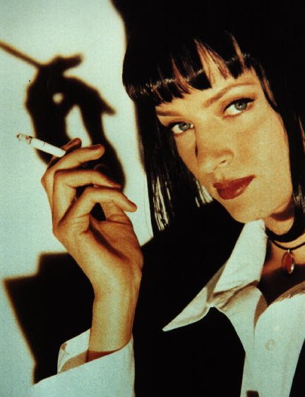 Uma Thurman in Pulp Fiction
