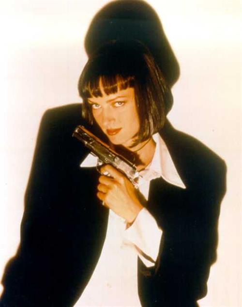 Uma Thurman in Pulp Fiction