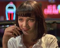 Uma Thurman in Pulp Fiction