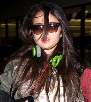 Selena Gomez – LAX airport arrival in LA 1/5/13 