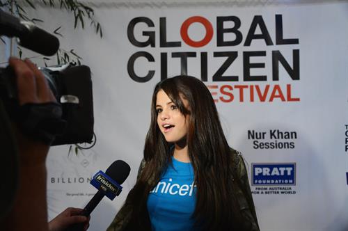 Selena Gomez - Global Citizen Festival in NYC September 29, 2012 