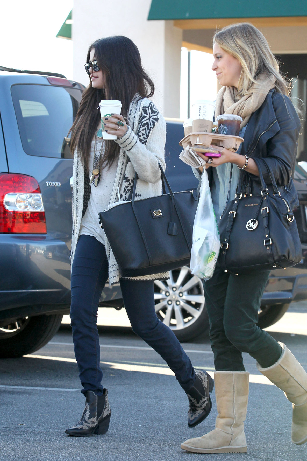Selena Gomez in Burbank January 16, 2013 