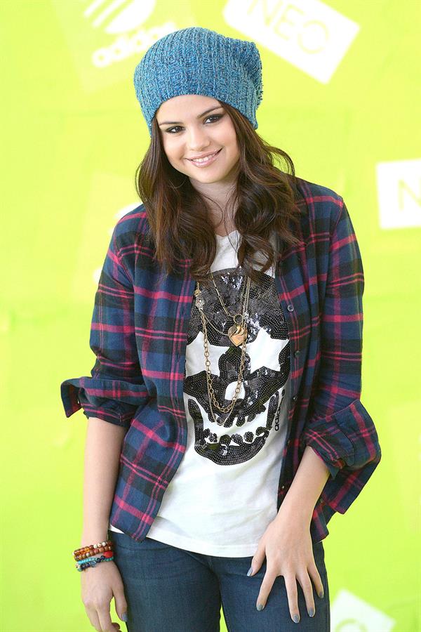 Selena Gomez Adidas NEO news conference in Los Angeles 11/20/12 