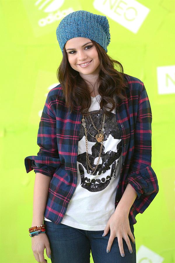 Selena Gomez Adidas NEO news conference in Los Angeles 11/20/12 