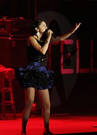 Selena Gomez performance in Pomona, September 18, 2010 