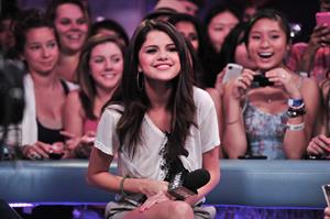 Selena Gomez visits New Music Live, August 24, 2011 