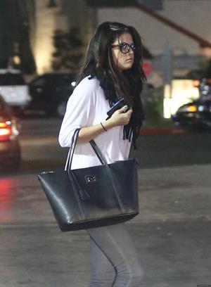 Selena Gomez at Yamato restaurant in Encino November 16, 2012 