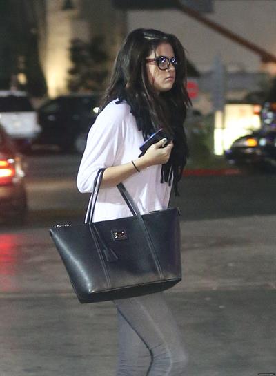 Selena Gomez at Yamato restaurant in Encino November 16, 2012 