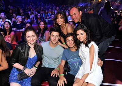 Selena Gomez at the 2010 Teen Choice Awards at the Gibson Amphitheatre on August 8 