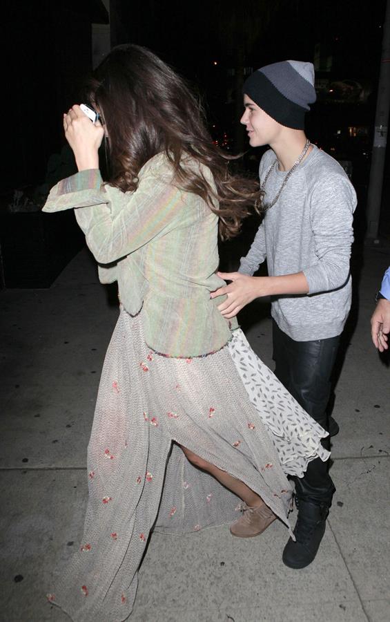 Selena Gomez arriving to a show in West Hollywood, California - August 25, 2012