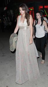 Selena Gomez arriving to a show in West Hollywood, California - August 25, 2012