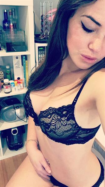 Alexis Young in lingerie