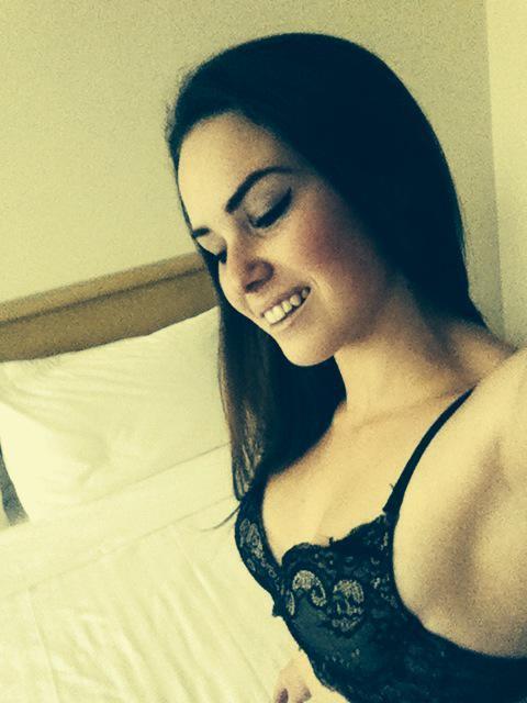 Alexis Young in lingerie