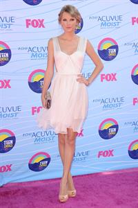 Taylor Swift at the 2012 Teen Choice Awards in Universal City July 22, 2012 