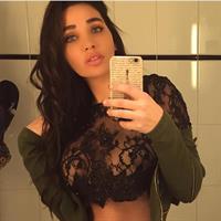 Kristina Basham taking a selfie