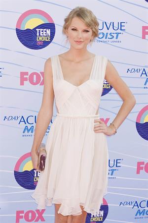 Taylor Swift at the 2012 Teen Choice Awards in Universal City July 22, 2012 