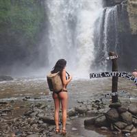 Christy May in a bikini - ass