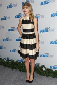 Taylor Swift at the KIIS FM 2012 Jingle Ball concert at Nokia Theatre in Los Angeles - December 1, 2012 