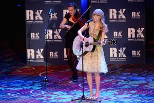 Taylor Swift Ripple of Hope Gala at The New York Marriott Marquis March 12, 2012 